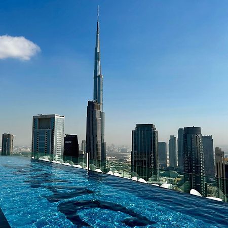 Burj Khalifa Views 2Br With Infinity Pool Downtown Appartement Dubai Buitenkant foto