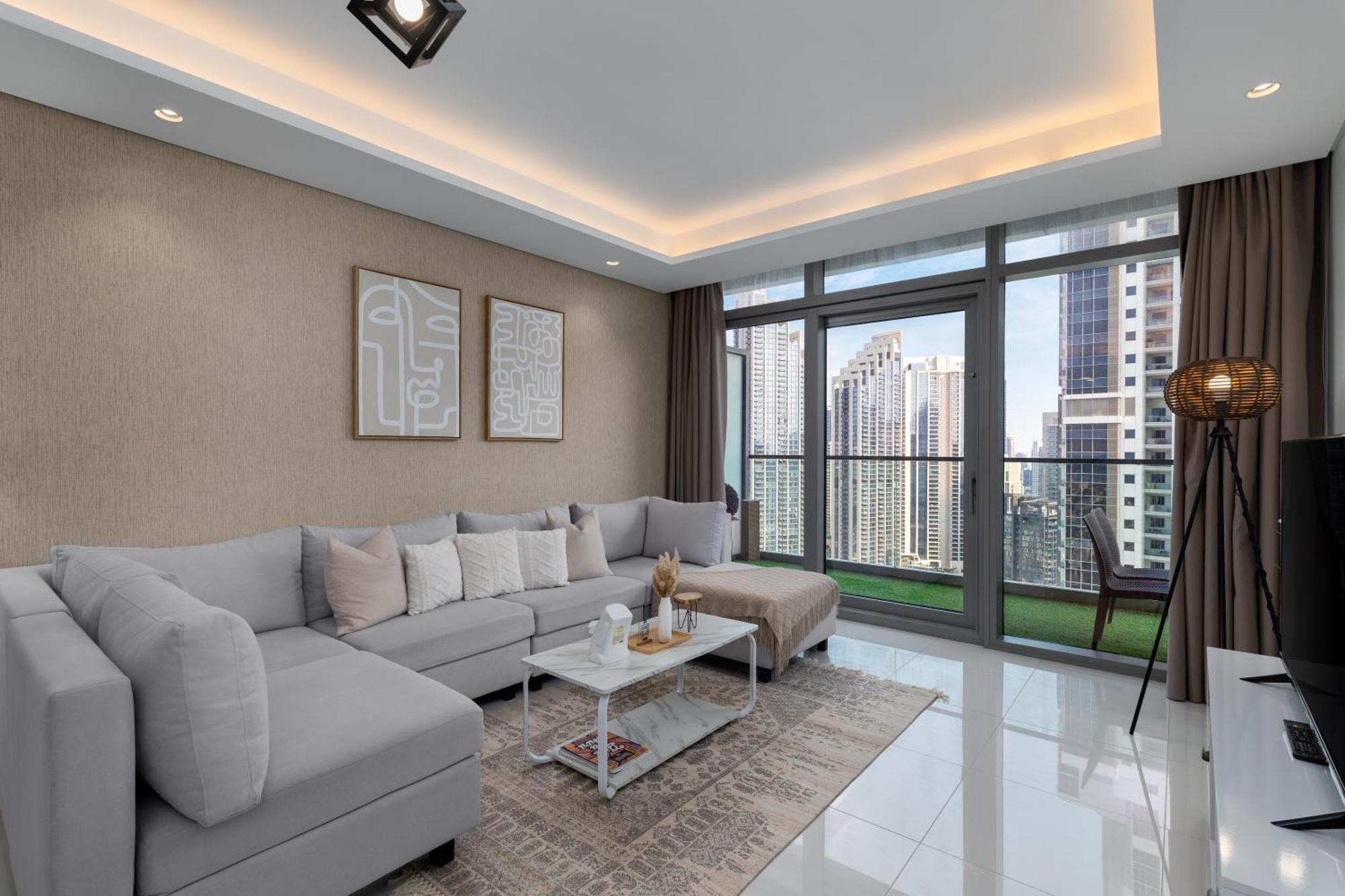 Burj Khalifa Views 2Br With Infinity Pool Downtown Appartement Dubai Buitenkant foto